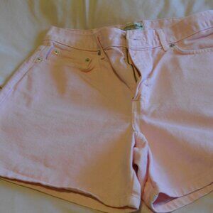 Victoria Secret London Jean denim shorts pink